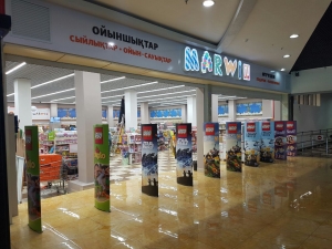 Новый магазин Marwin в торговом центре &quot;Фиркан&quot; город Шымкент
